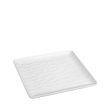 WHITE ΠΙΑΤΟ ΡΗΧΟ ΤΕΤΡΑΓ. 22ΕΚ WAVY MATTE ΜΕΛΑΜΙΝΗΣ MLW348K48-6 Espiel