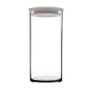 BREAKFAST CLUB JAR W/WHITE LID 730CC H: 15