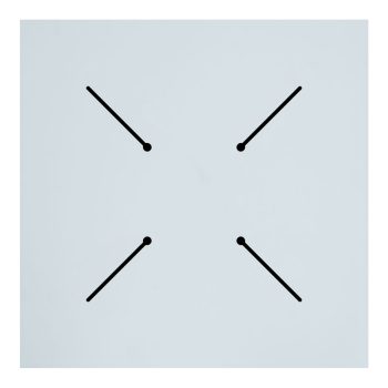 Alternative view of Επιφάνεια τραπεζιού Fervor  HPL ivory 70x70εκ πάχους 12mm
