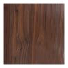 Επιφάνεια τραπεζιού PWH-0011 pakoworld Werzalit καρυδί 80x80εκ 215-000038