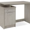 Γραφείο εργασίας Looney pakoworld χρώμα white wash 100x55x75εκ 123-000085