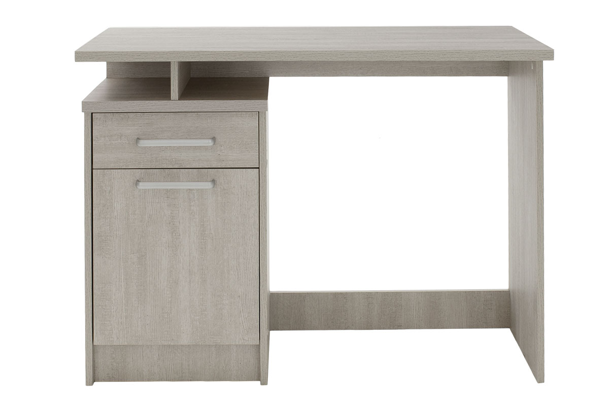 Γραφείο εργασίας Looney χρώμα white wash 100x55x75εκ - Image 4