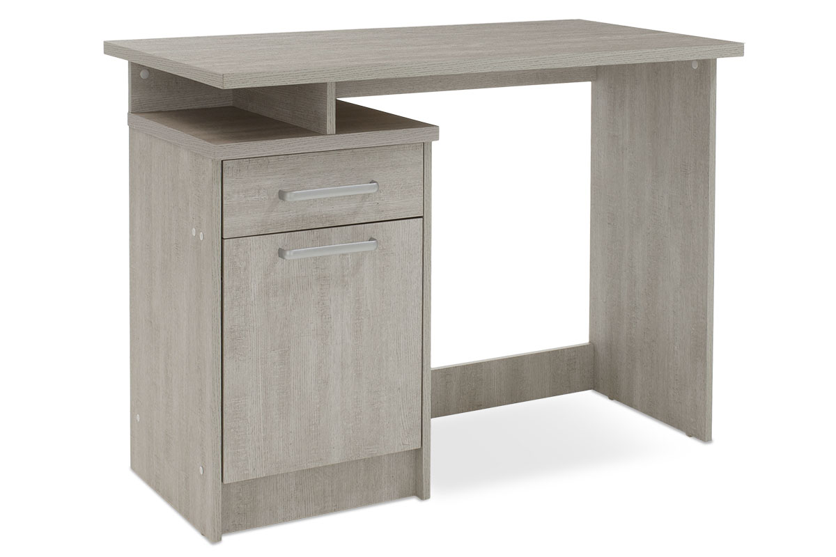 Γραφείο εργασίας Looney pakoworld χρώμα white wash 100x55x75εκ 123-000085