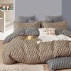 Beauty Home Σετ σεντόνια υπέρδιπλα με λάστιχο Art 12013 Meek 160x200+30 Εμπριμέ