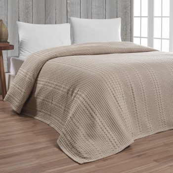 Beauty Home Πικέ υπέρδιπλη Division Αrt 1995 Μπεζ 230x240