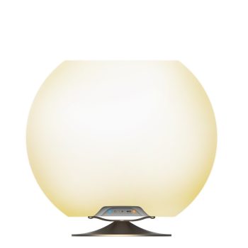 SPHERE SILVER ΣΑΜΠΑΝΙΕΡΑ/LED ΦΩΤΙΣΤΙΚΟ ΜΕ ΗΧΕΙΟ BLUETOOTH ΠΟΛΥΑΙΘΥΛΕΝΙΟ D38X31H KOSPHERESILVER Espiel