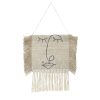 INART ΔΙΑΚΟΣΜΗΤΙΚΟ ΤΟΙΧΟΥ ΚΡΕΜΑΣΤΟ NATURAL 30Χ3Χ51/85 (60%JUTE/40%COTTON) Φυσικό μπεζ   Βαμβάκι