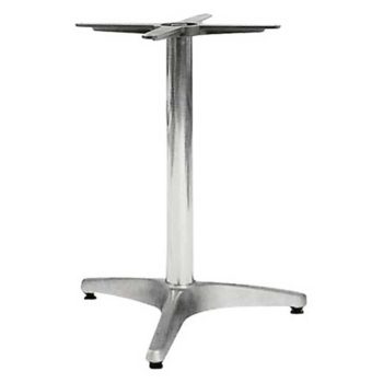 Βάση τραπεζιού Hip pakoworld αλουμινίου τρίνυχη 52x52x72εκ 217-000018