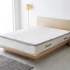 Beauty Home Ανώστρωμα Gel Memory Foam Relief Art 4500 90x200 Λευκό