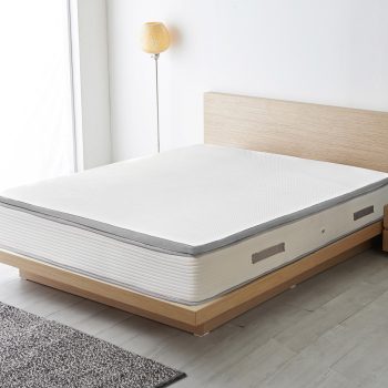 Beauty Home Ανώστρωμα Gel Memory Foam Relief Art 4500 90x200 Λευκό