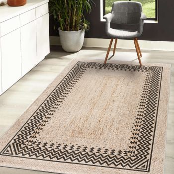 Beauty Home Χαλί Jute Art 9132 Μπεζ