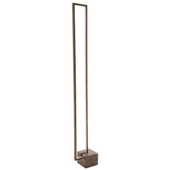 Φωτιστικό δαπέδου LED PWL-0941 pakoworld 20W 1880 lumns καφέ 15x28x155εκ 009-000088