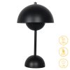 Επιτραπέζιο φωτιστικό Creative pakoworld LED μαύρο Φ18x30εκ 009-000112