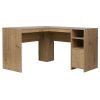 Γωνιακό γραφείο Matera pakoworld sonoma 120x120x76εκ 225-000003
