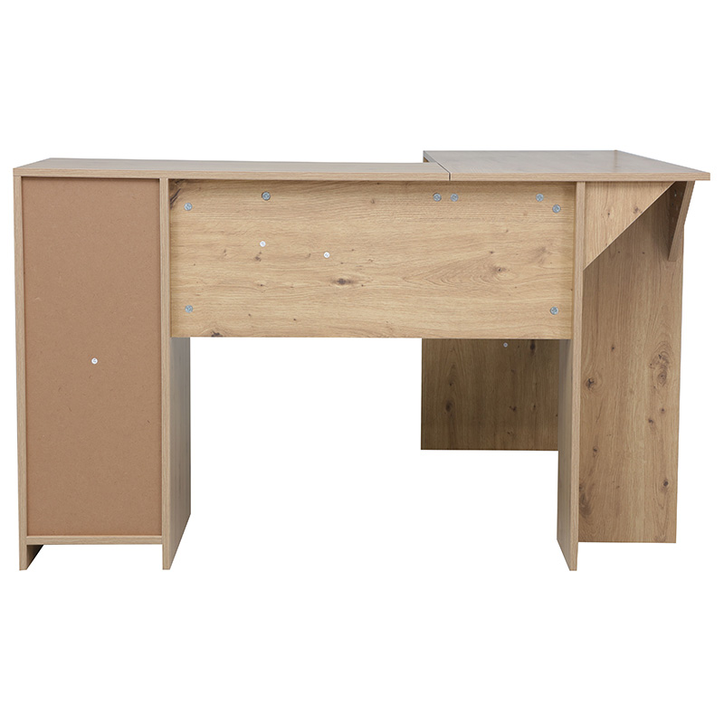Γωνιακό γραφείο Matera sonoma 120x120x76εκ - Image 3