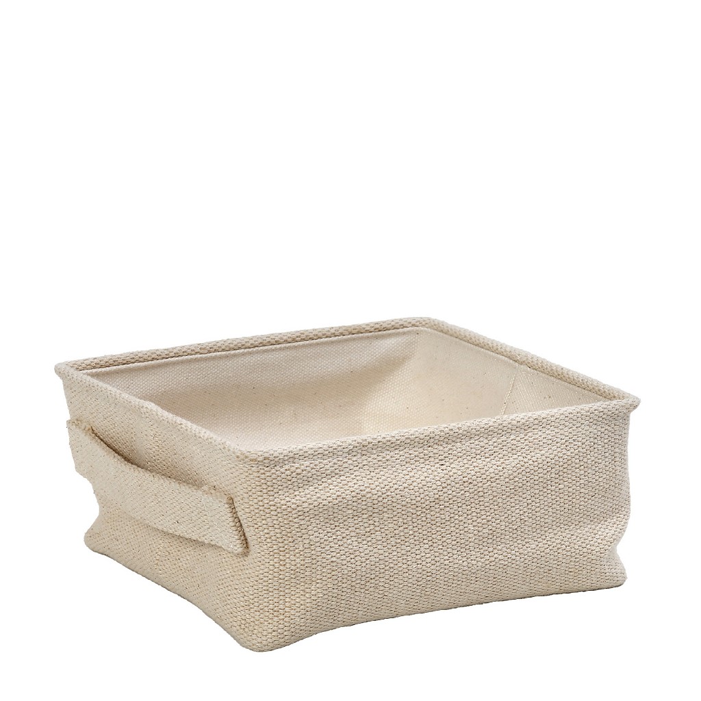 ΚΑΛΑΘΙ ΤΕΤΡΑΓ. JUTE/COTTON 21X21X9EK AMN120 Espiel
