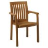 Πολυθρόνα Expand pakoworld PP teak 253-000027