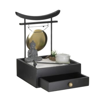 Alternative view of CLICK ΔΙΑΚΟΣΜΗΤΙΚΟ ZEN ΒΟΥΔΑΣ ΞΥΛ/RESIN 16X15X20 6-70-508-0081
