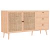 Μπουφές Oslo pakoworld sonoma 150x39x79εκ 086-000004
