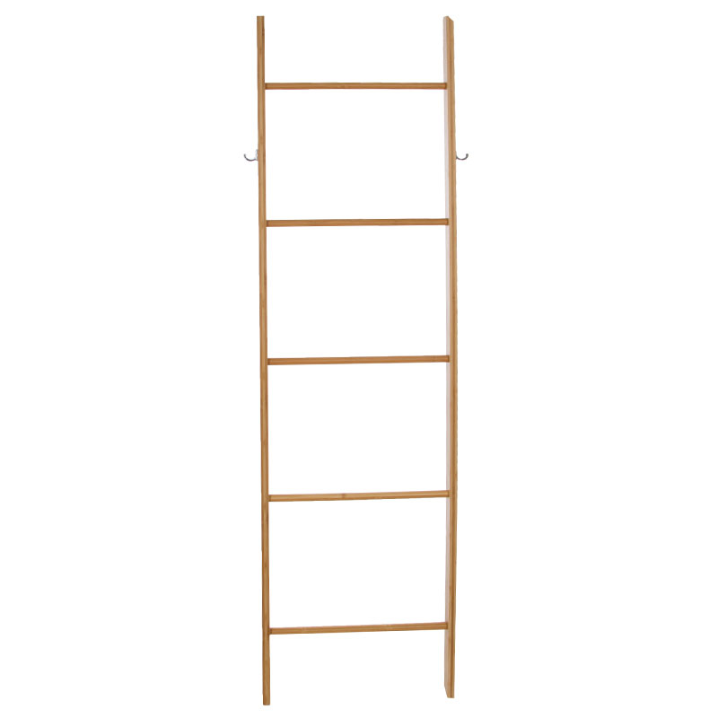 Σκάλα Marty pakoworld ξύλινη χρώμα φυσικό 45x4x170εκ 199-000001