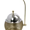 CHAFFING DISH ΜΕ ΒΑΣΗ ΣΤΗΡ. ΚΑΠ. ΚΑΙ ΔΙΠΛΟ ΔΟΧΕΙΟ SS/ΑΛΟΥΜ/ΣΙΔΗΡ. ΧΡΥΣΟ 4500ML GEL WAX 35Χ35Χ40-64ΕΚ TAF119 Espiel