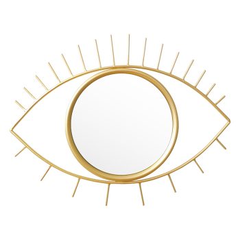Καθρέπτης Eye pakoworld χρυσό 46x2x26εκ 233-000007