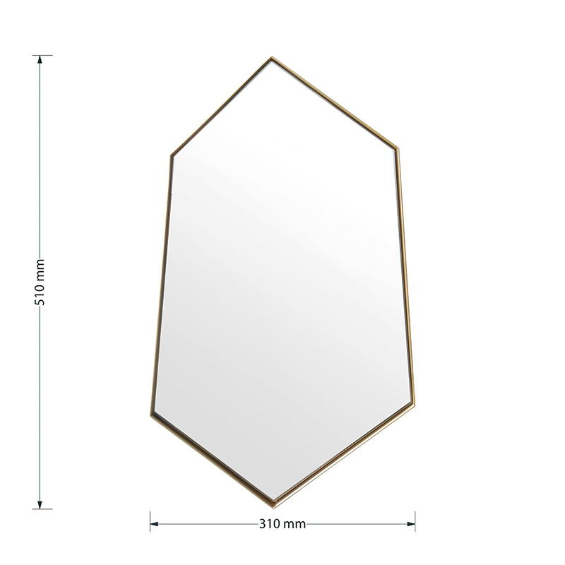 Καθρέπτης Polygon 31x2x51εκ - Image 4