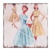 INART ΠΙΝΑΚΑΣ ΞΥΛΙΝΟΣ FASHION 50s 20X20 3-90-242-0034