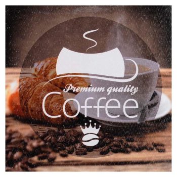 ΠΙΝΑΚΑΣ/PRINTED ΚΑΜΒΑΣ COFFEE 28X1.5X28