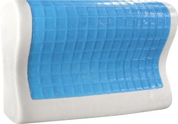 Alternative view of Μαξιλάρι ύπνου Gel Memory Foam Art 4028 Μέτριο 58x38x12  Λευκό