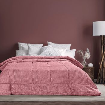 Beauty Home Κουβερτοπάπλωμα υπέρδιπλο Art 11537 220x240 Ροζ