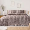 Beauty Home Σετ σεντόνια φανελένια υπέρδιπλα με λάστιχο Coco Art 12127 170x200+32 Εμπριμέ