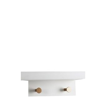 ΚΡΕΜΑΣΤΡΑ ΛΕΥΚΟ MDF 2 ΘΕΣΕΩΝ 23ΕΚ REF110 Espiel