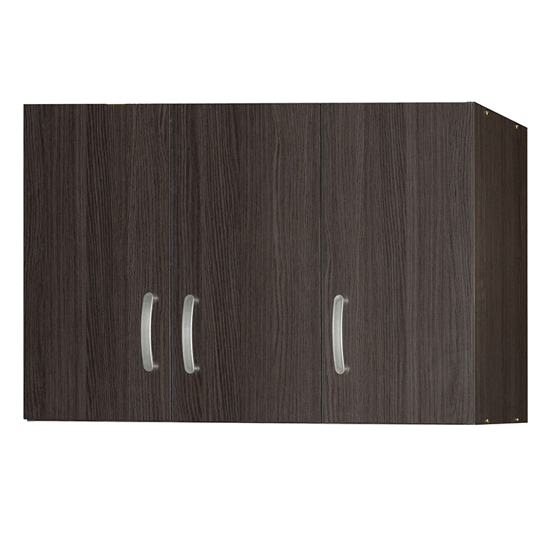 Ντουλάπα τρίφυλλη και πατάρι Zelia wenge 90x42x240εκ. - Image 3