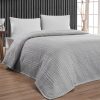 Beauty Home Πικέ υπέρδιπλη Division Αrt 1995 Γκρι 230x240