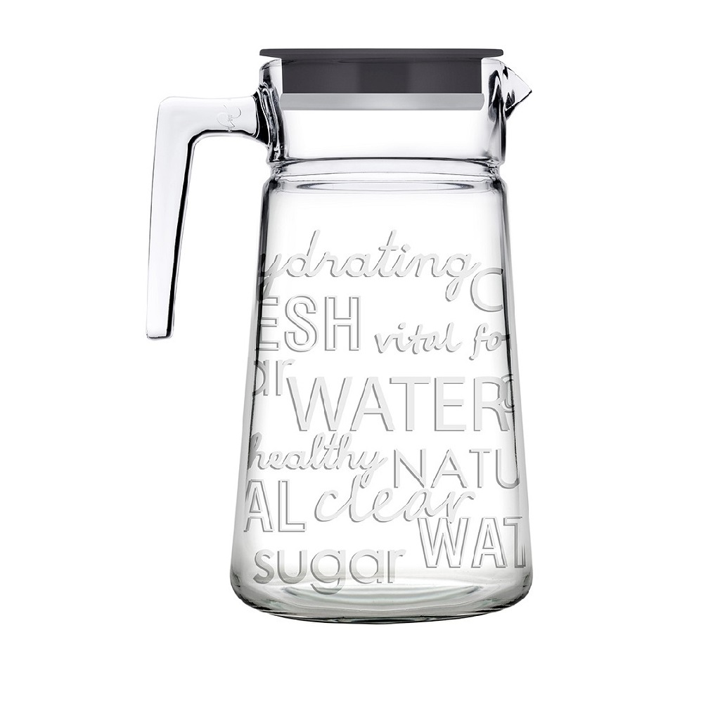 CITY POP JUG W/GREY LID 2000ML H:24