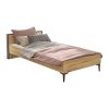 Κρεβάτι Augusta pakoworld oak-ανθρακί 90x190εκ 176-000038