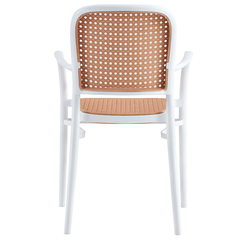 Πολυθρόνα Juniper με UV protection PP μπεζ- λευκό 56x52.5x86.5εκ. - Image 3