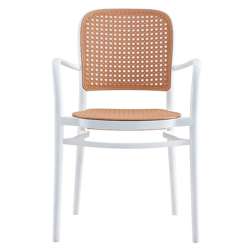 Πολυθρόνα Juniper με UV protection PP μπεζ- λευκό 56x52.5x86.5εκ. - Image 5