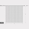 ΚΟΥΡΤΙΝΑ, 480 LED 3MM, 31V,ΕΠΕΚΤΑΣΗ ΩΣ 3,ΜΕ ΜΕΤΑΣΧΗΜΑΤΙΣΤΗ,ΠΡΟΕΚΤΑΣΗ ΠΑΡΟΧΗΣ 300CM,ΔΙΑΦΑΝΟ ΚΑΛΩΔΙΟ,ΘΕΡΜΟ ΛΕΥΚΟ LED,300X300CM,ΙΡ44