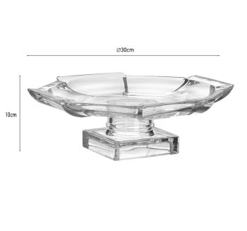 Alternative view of CLICK ΤΟΥΡΤΙΕΡΑ ΓΥΑΛΙΝΗ ΔΙΑΦΑΝΗ Φ30Χ10 6-70-504-0085