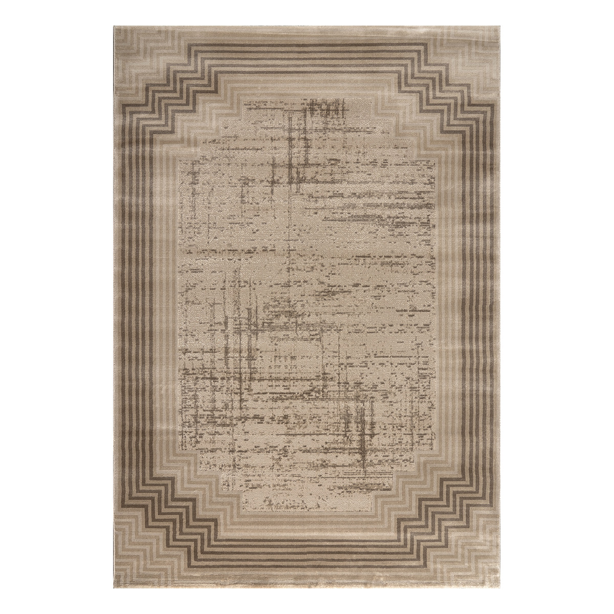 Beauty Home Χαλί Prestige Art 9316 160x230 Beige Brown - Μπεζ Καφέ