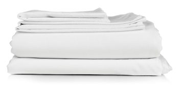 Alternative view of Σεντόνι Ξενοδοχείου King size 5-Star 300tc Satin 100% Cotton Λευκό 300x310