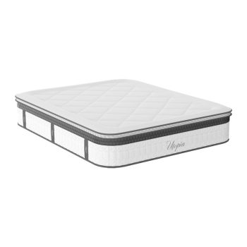 Στρώμα Utopia pakoworld pocket spring με ανώστρωμα 30-32cm 150x200εκ 100-000007
