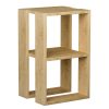 Κομοδίνο Passion pakoworld oak 34x30x55εκ 119-001165