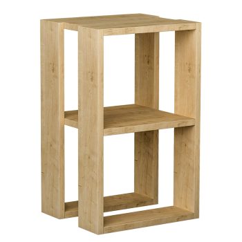 Κομοδίνο Passion pakoworld oak 34x30x55εκ 119-001165