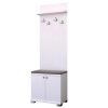 Έπιπλο εισόδου Echo pakoworld λευκό-μόκα 60x33x177εκ 120-000197