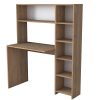 Γραφείο με βιβλιοθήκη Bookie pakoworld sonoma 113x40x142εκ 182-000068