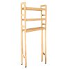 Έπιπλο πλυντηρίου Godric pakoworld φυσικό 70x21x150εκ 197-000164
