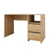 Γραφείο εργασίας Joniel pakoworld μελαμίνης oak 114x56x75εκ 197-000194